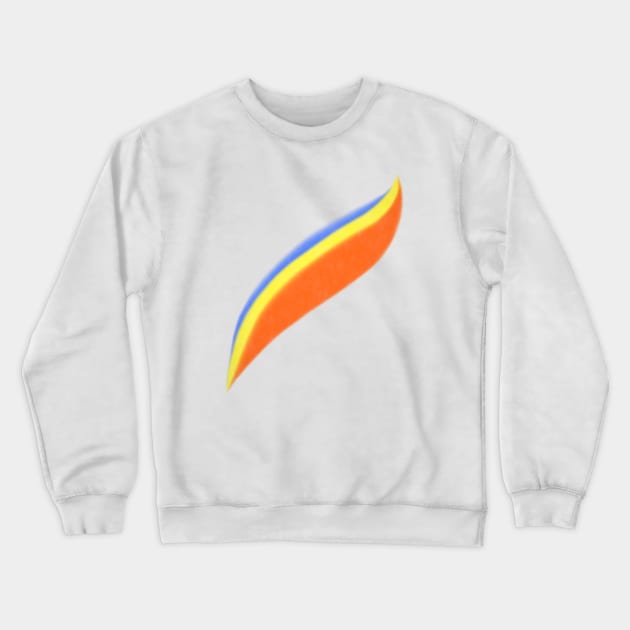 Captain EO Faded Prism Crewneck Sweatshirt by MikeSolava